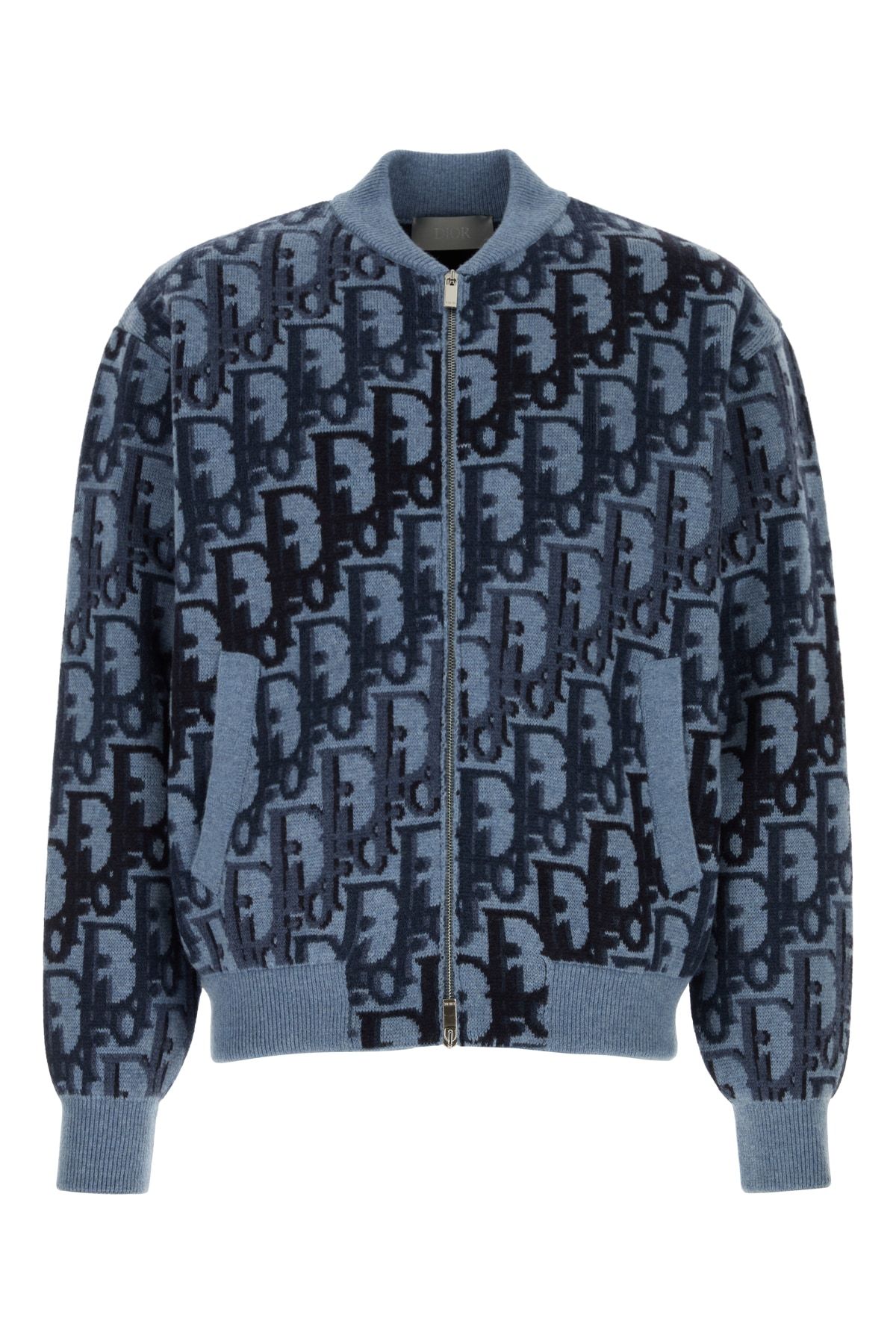 Dior Oblique Blouson Jacket In Blue