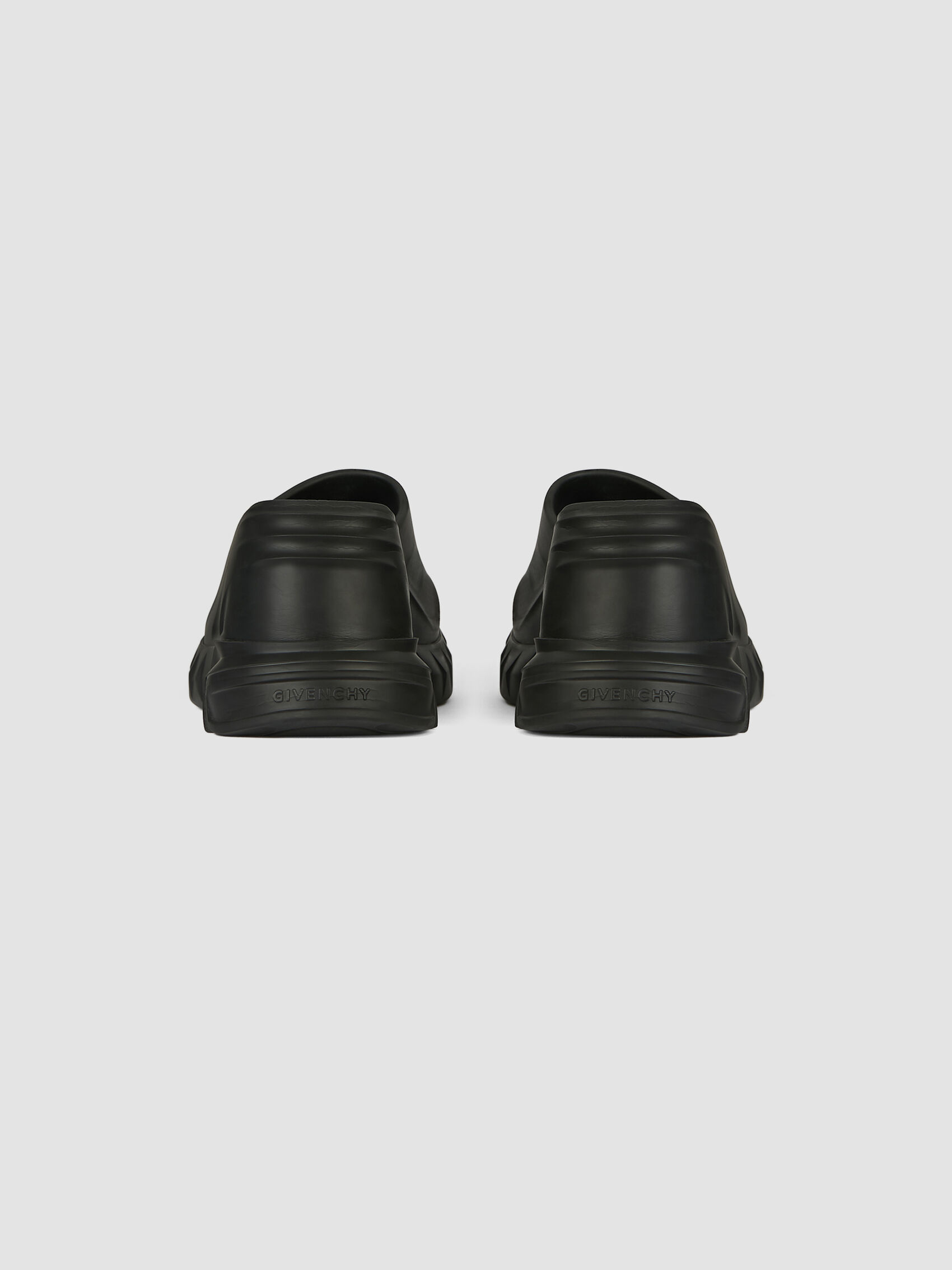 Givenchy Marshmallow 105 Platform Wedge Sandals In Black