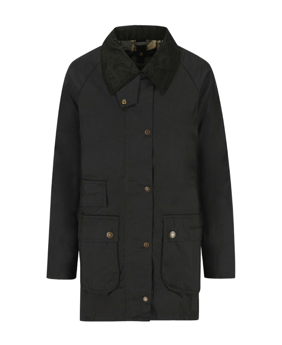 Barbour Abrigo Corto - Tain In Black