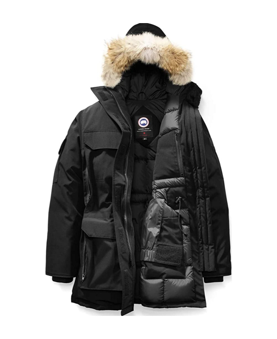 Canada Goose Expedition Parker Down Jacket In Black