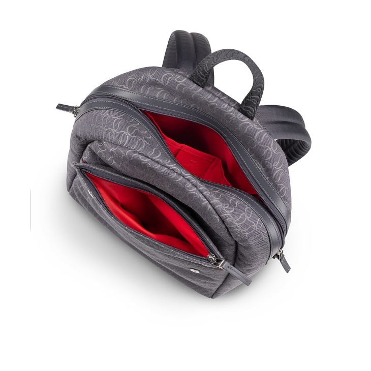 Christian Louboutin Pattern Backpack In Gray