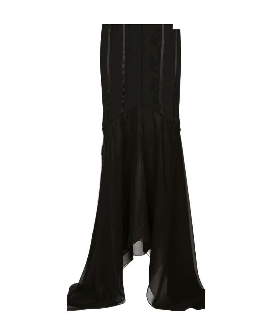 DOLCE & GABBANA MERMAID LOTUS LEAF HALF SKIRT