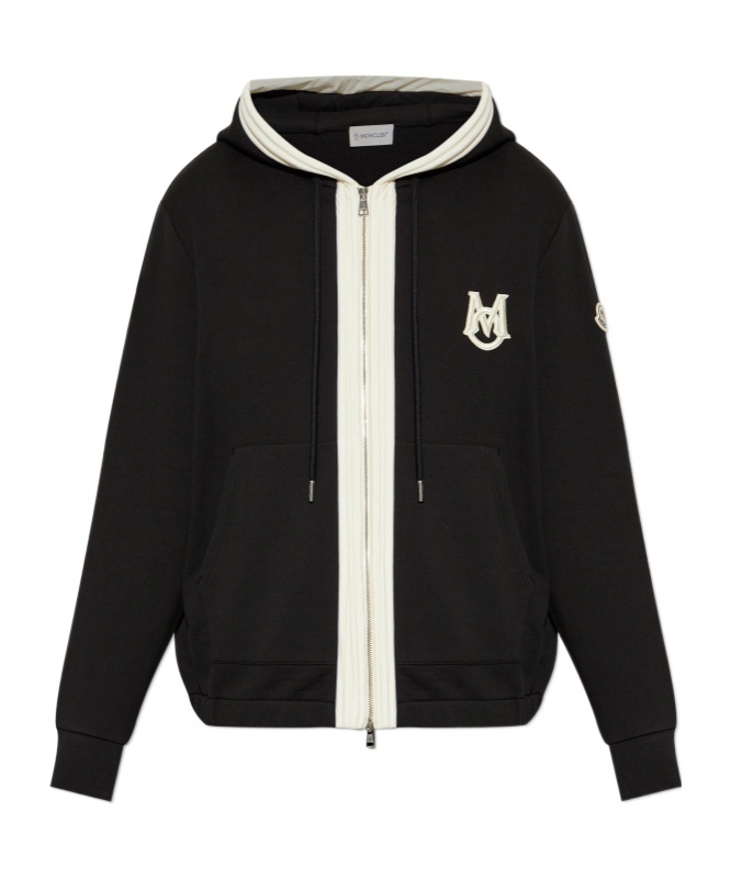 Moncler Hoodie In Black