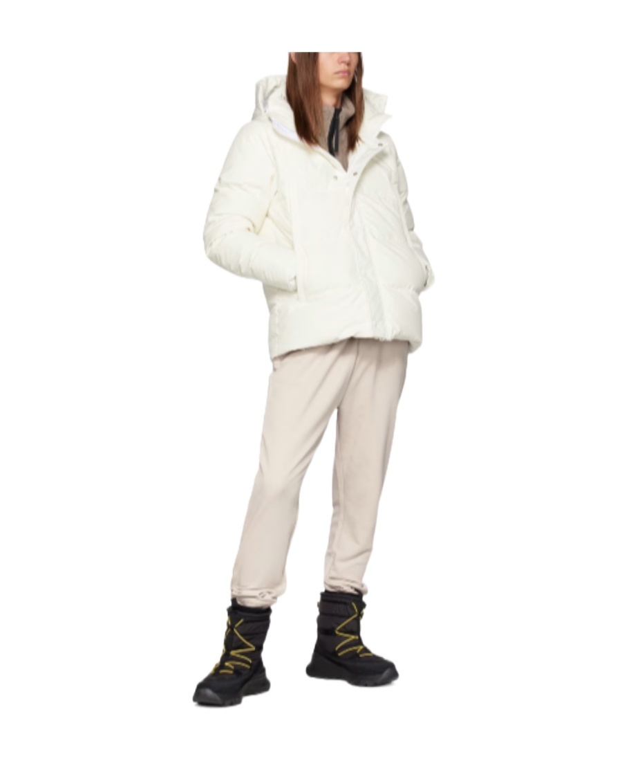 Canada Goose White Humanature Wyndham Down Jacket In White