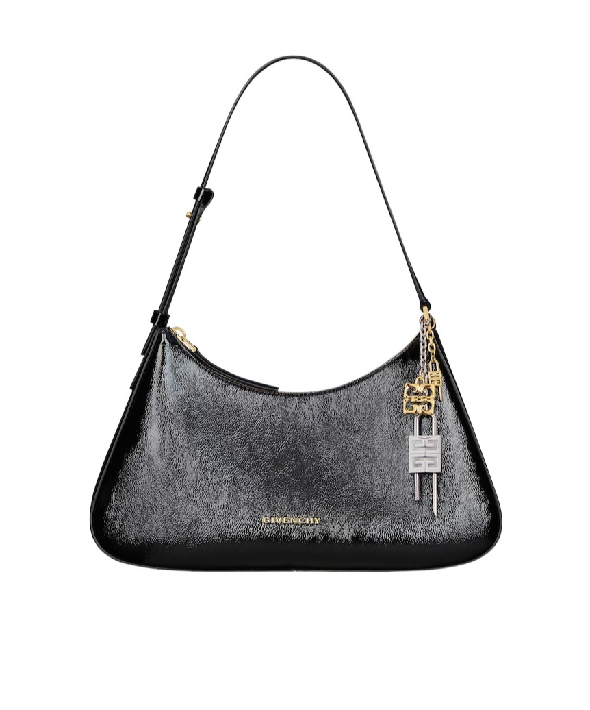 Givenchy Small Lucky Lock Shoulder Bag In Black