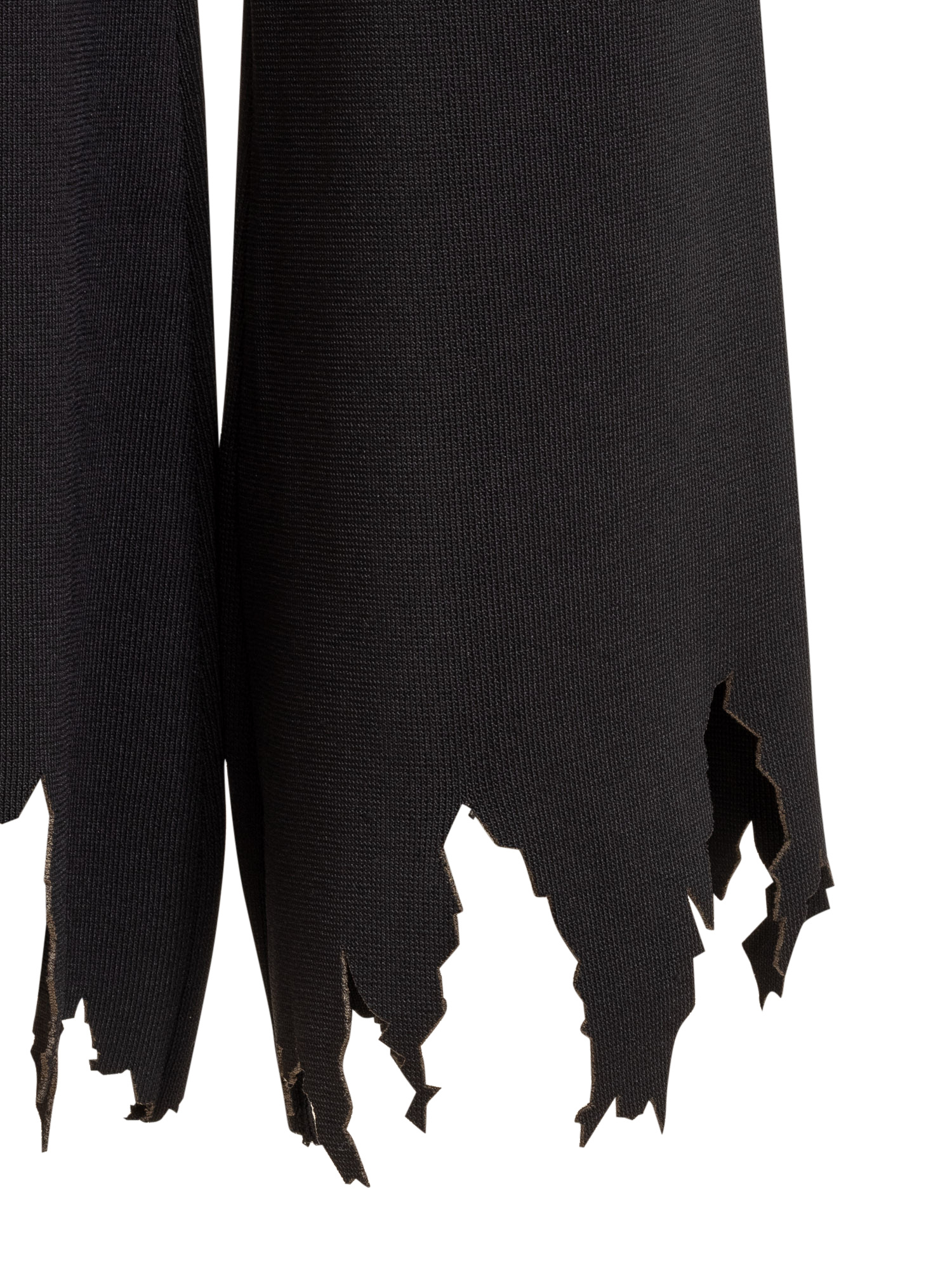Jw Anderson J. W.anderson Stretchy High Waist Pants With Laser-cut In Black