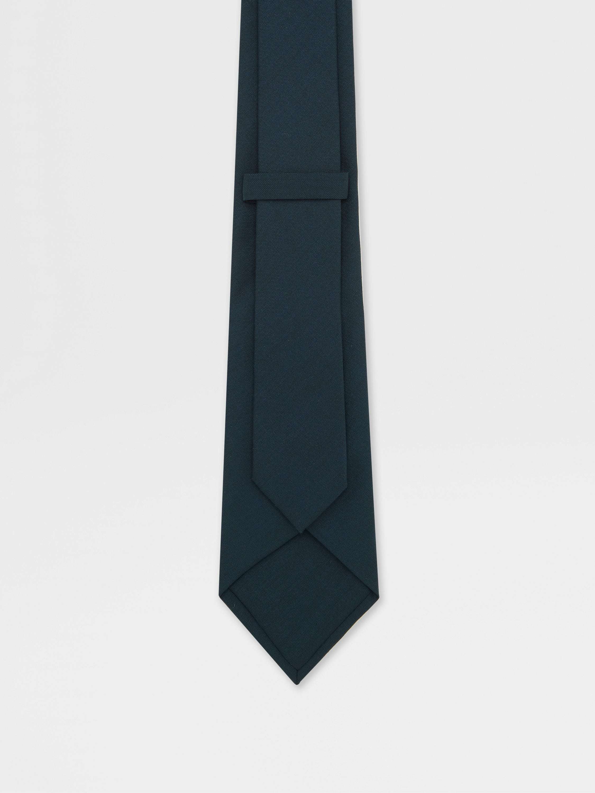 Zegna Oasi Cashmere Tie In Green
