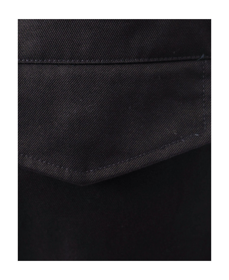 Jil Sander Straight-leg Pressed Crease Pants In Black
