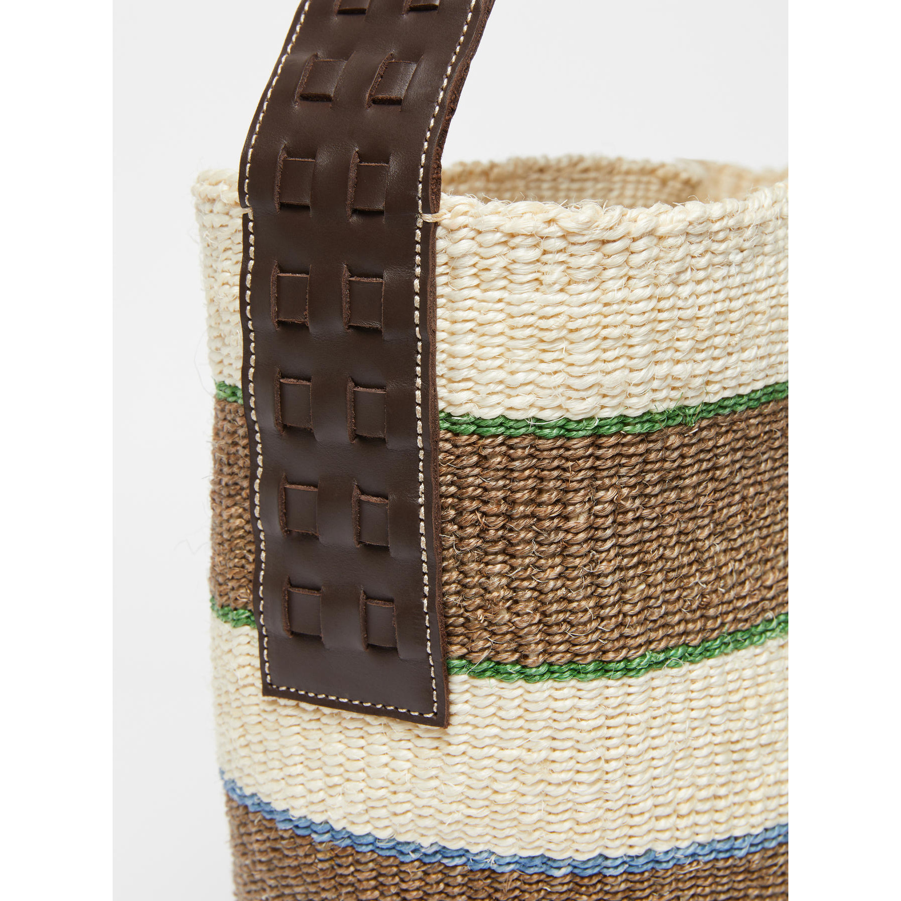 Weekend Max Mara Colorblock Shoulder Bag In White