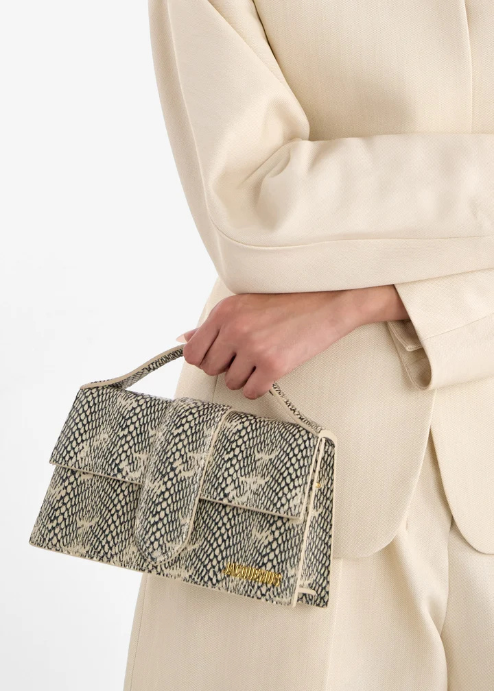 Jacquemus Flap Shoulder Bag In Brown