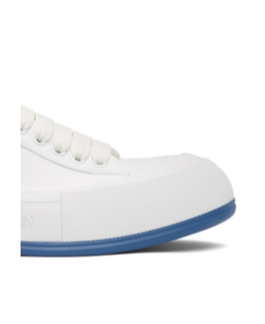Alexander Mcqueen Deck Low-top Sneakers In White