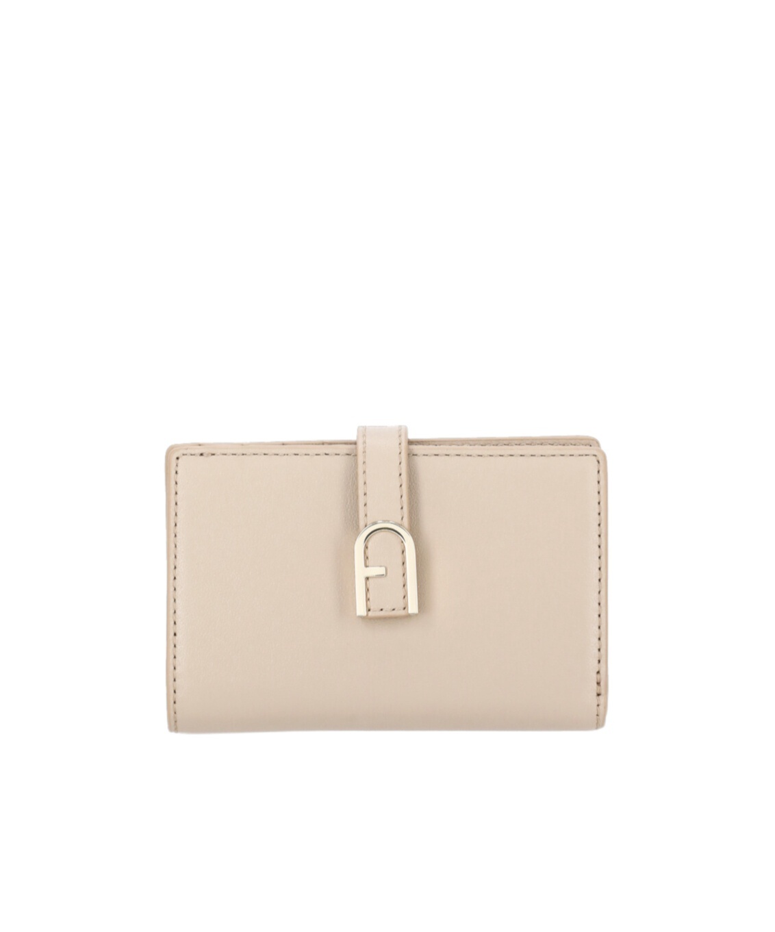Furla Double-folded Wallet In Nude