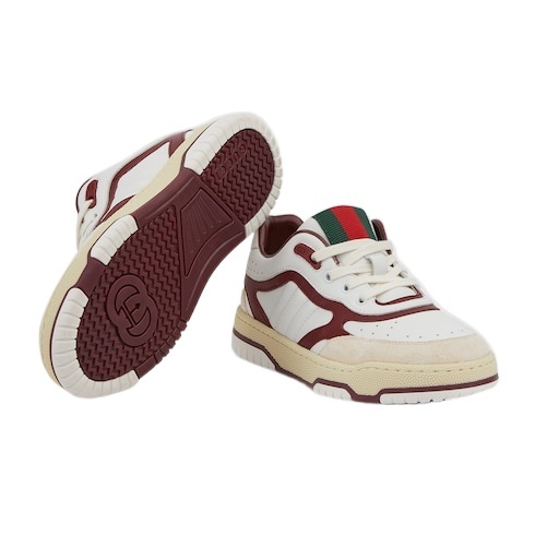 Gucci Re-web Sneakers In White