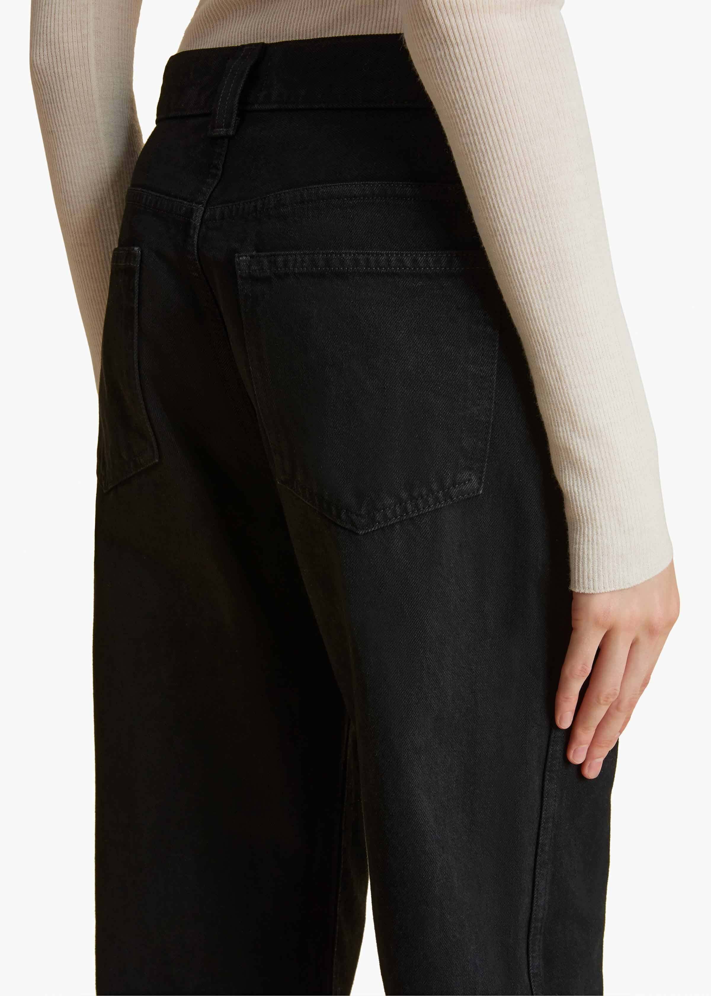 Khaite Corben Jeans In Black