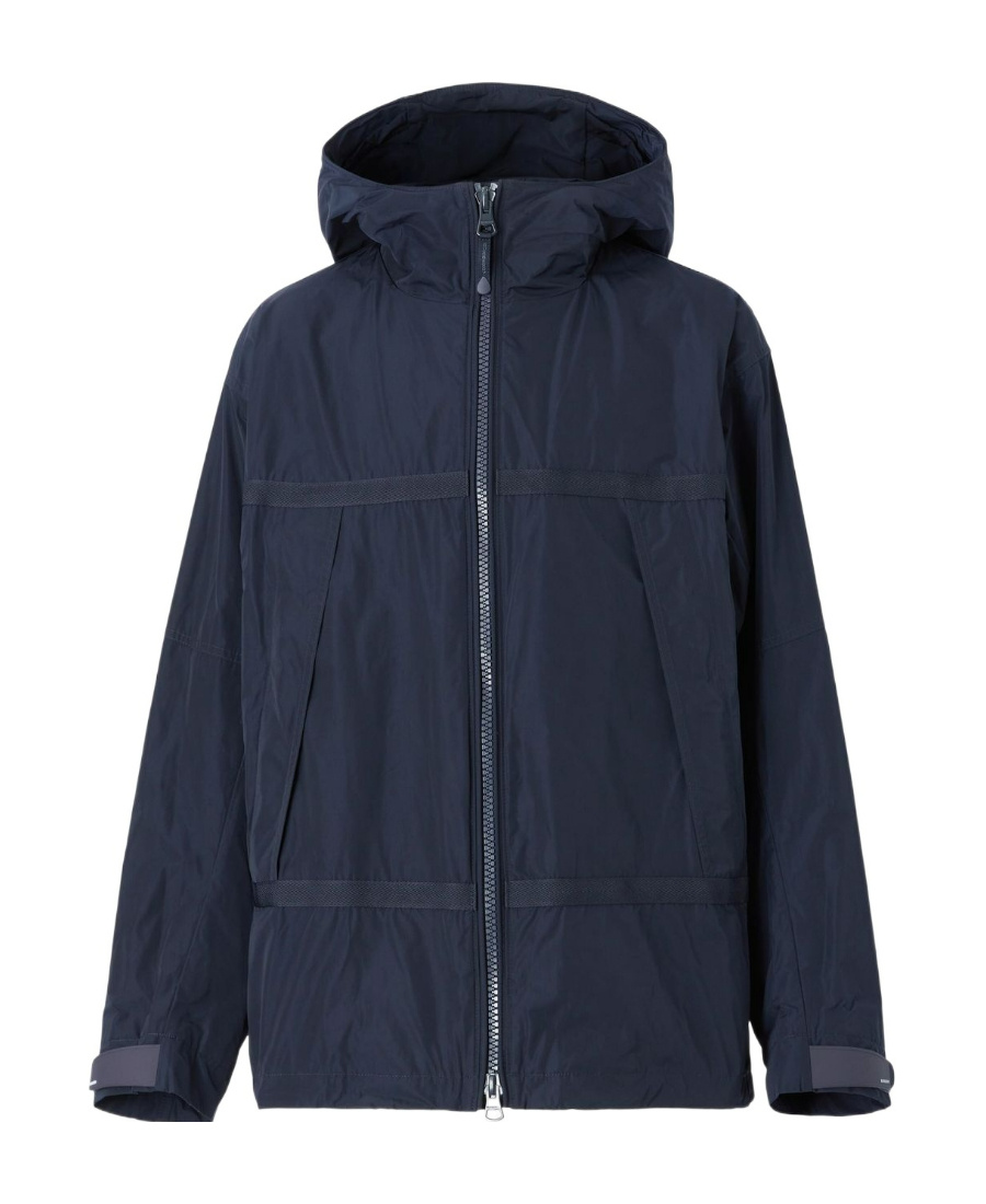 Burberry Lightweight Hooded Jacket In Black