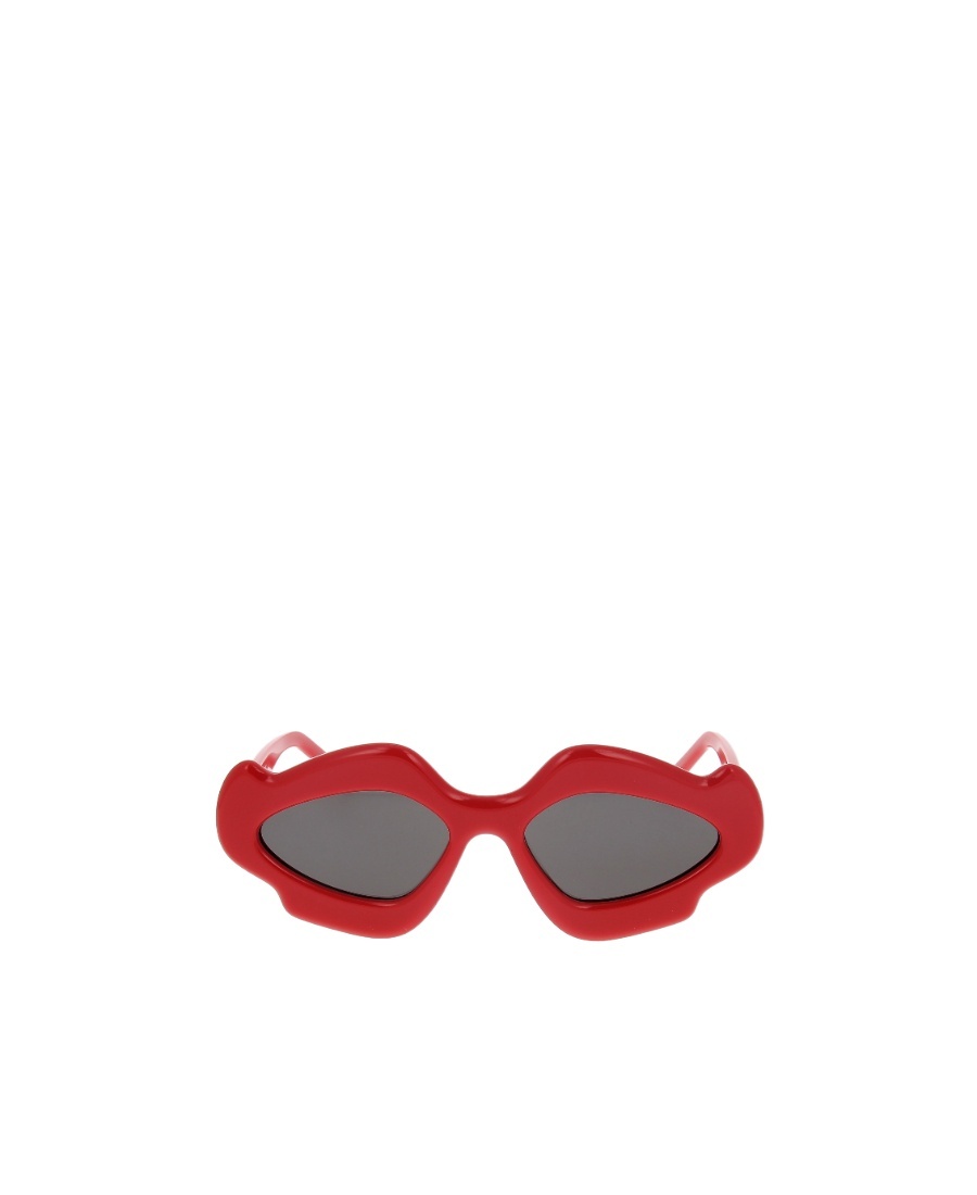 Loewe Logo Sunglasses In Red
