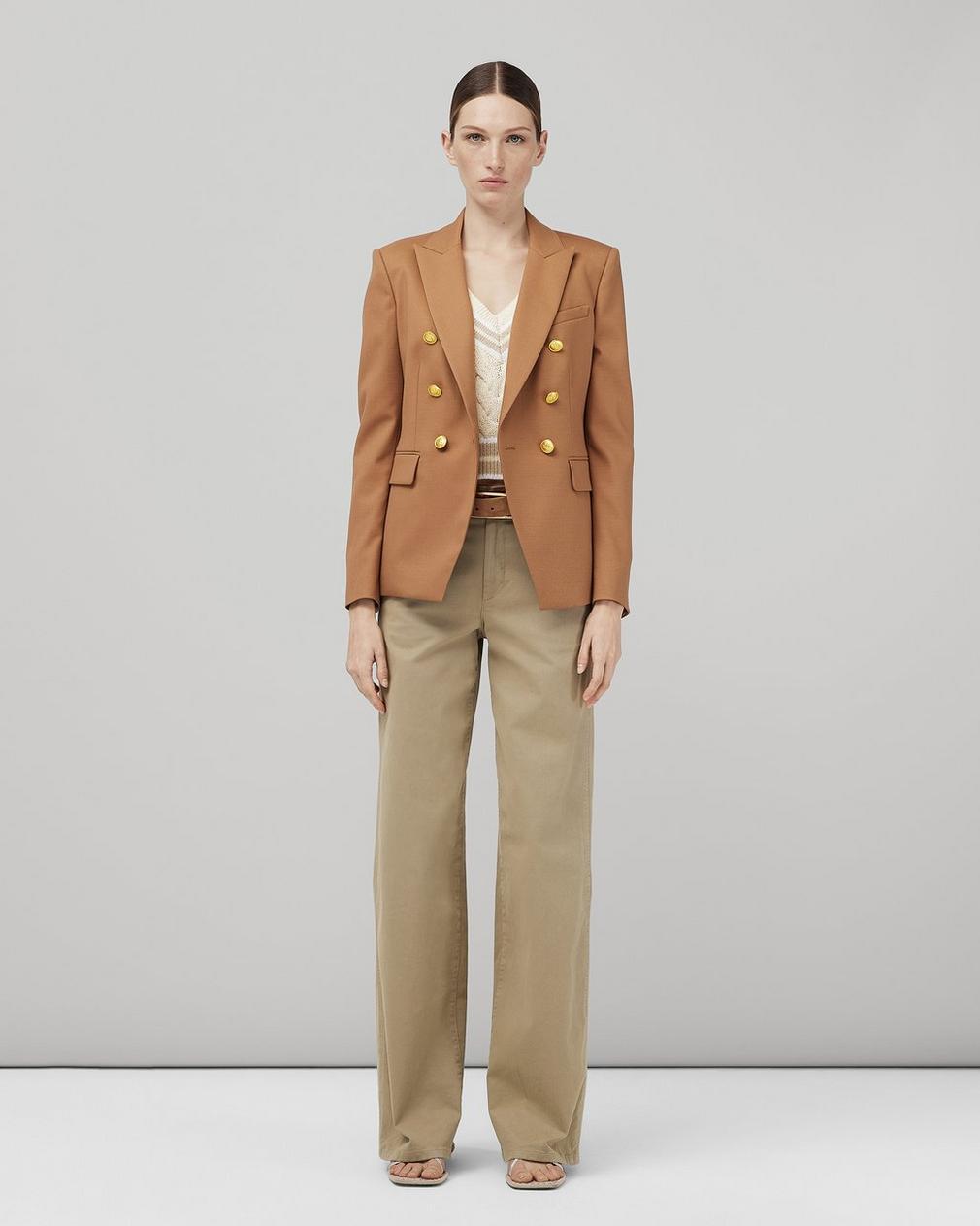 Rag & Bone Wide-legged Casual Pants In Nude