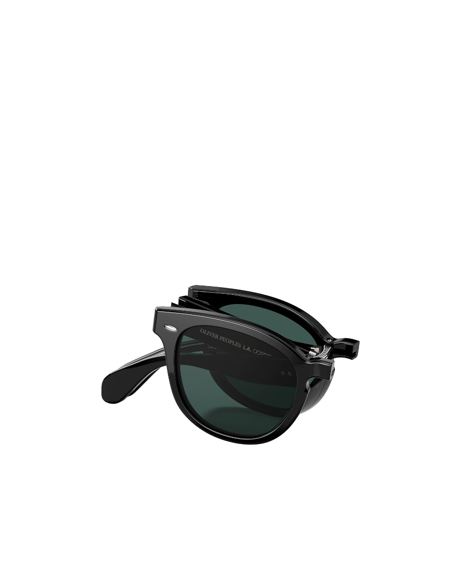 Oliver Peoples Black Logo Sunglasses In Multi