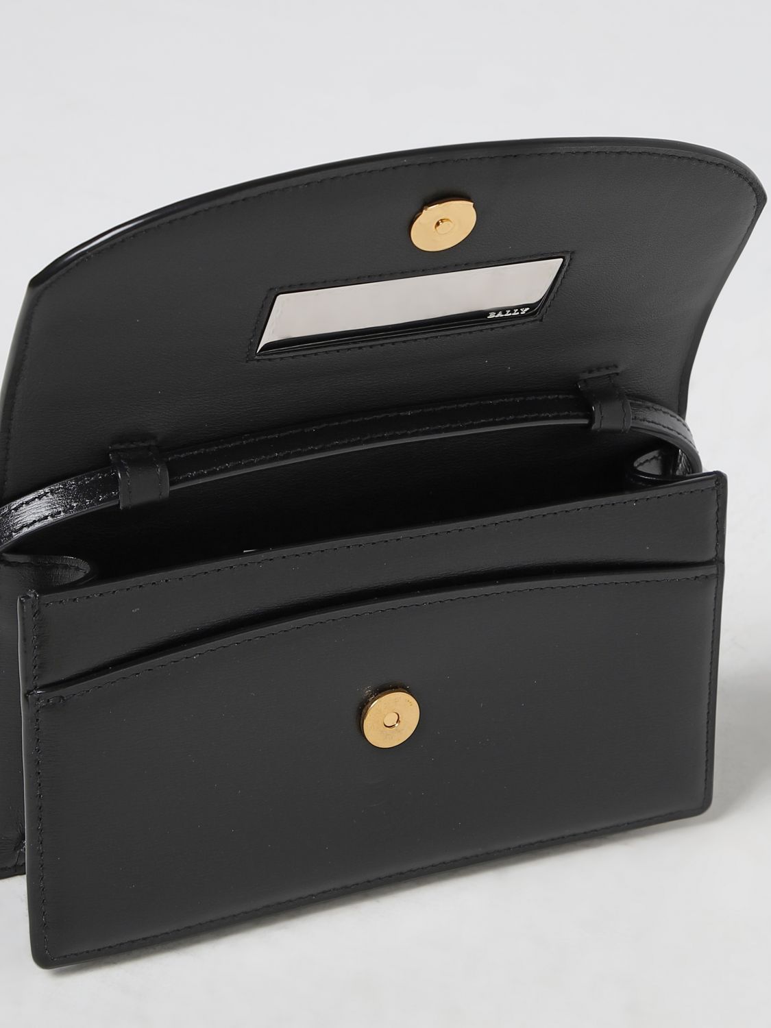 Bally Handbags Rectangular Gold-tone Hardware In Black