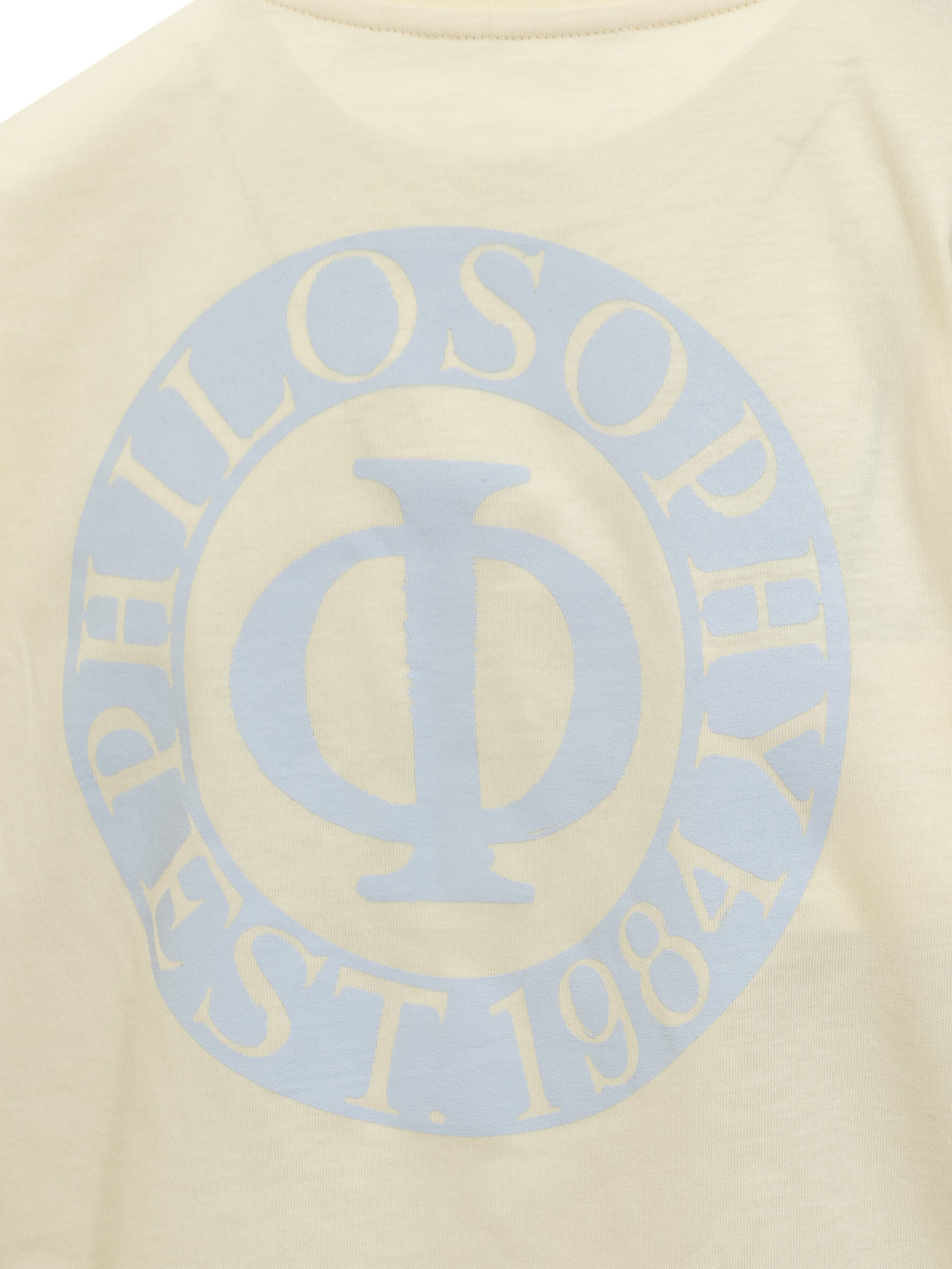 Philosophy Di Lorenzo Serafini Logo-print T-shirt In Nude