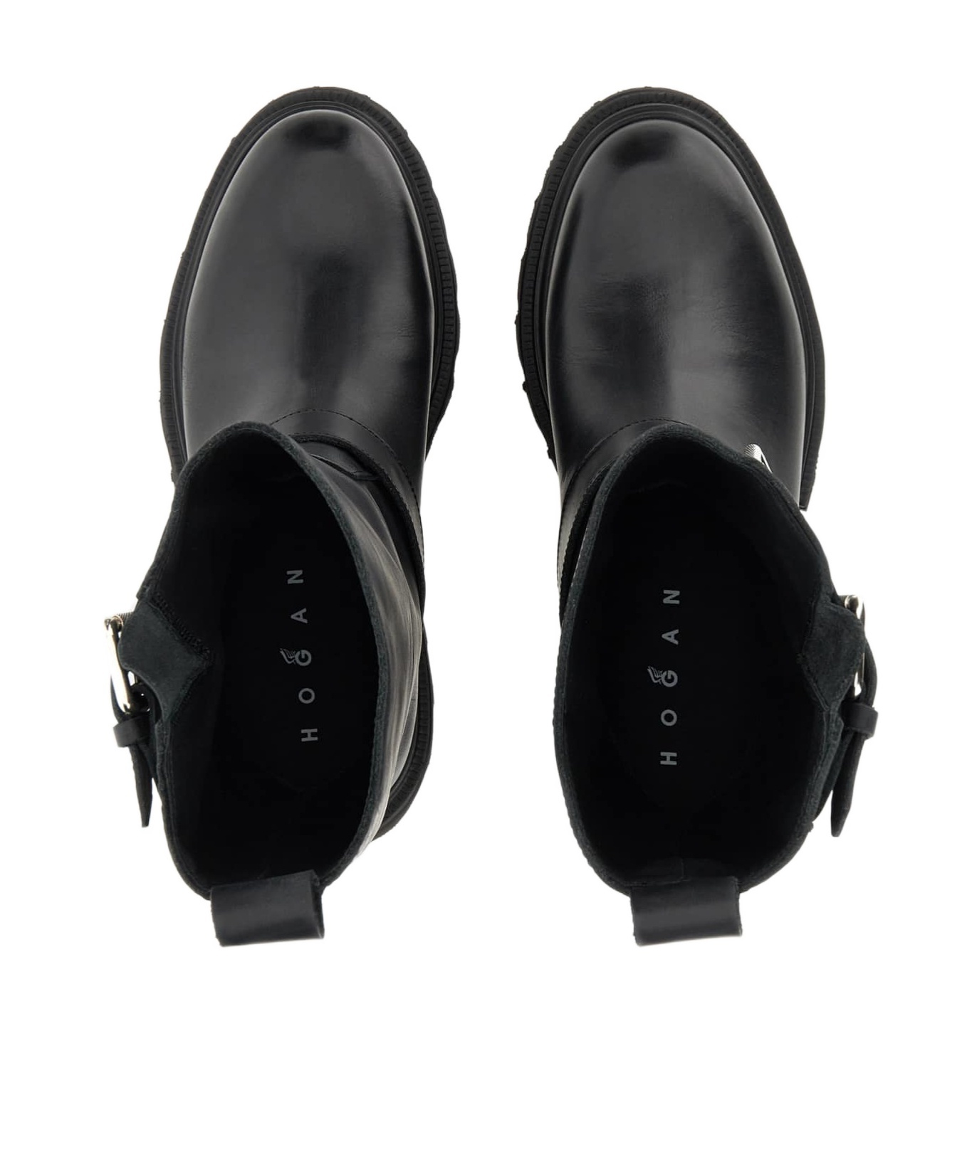 Hogan 10-storey Biker Boot In Black