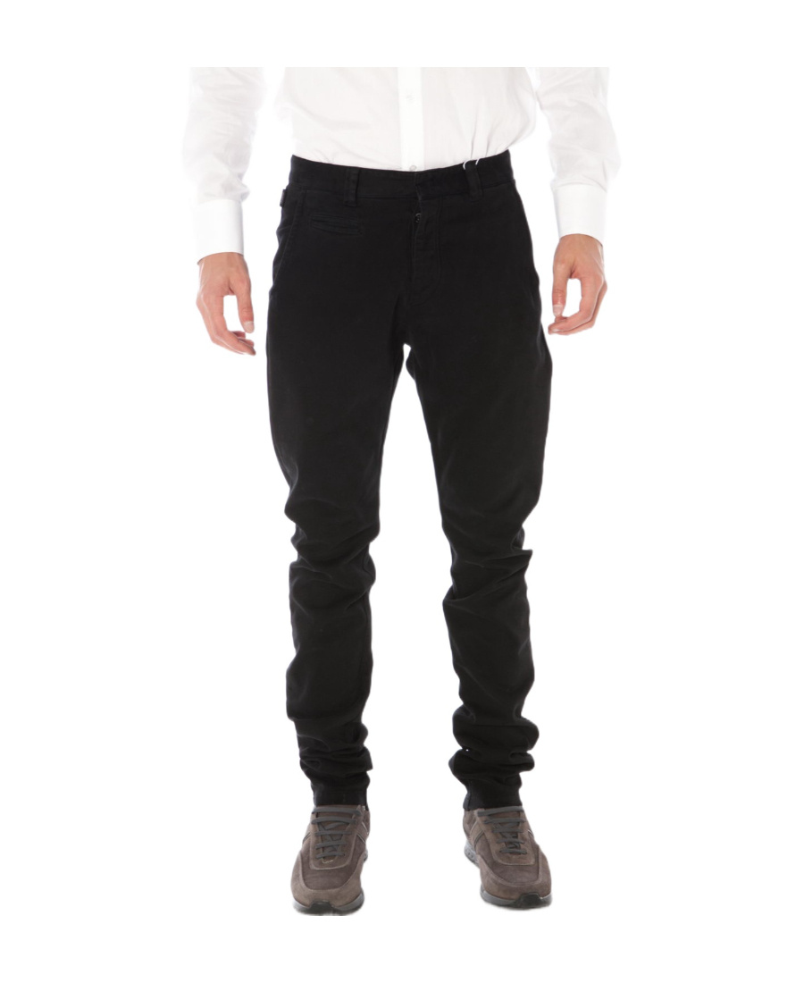 Armani Jeans Cotton Jeans In Black