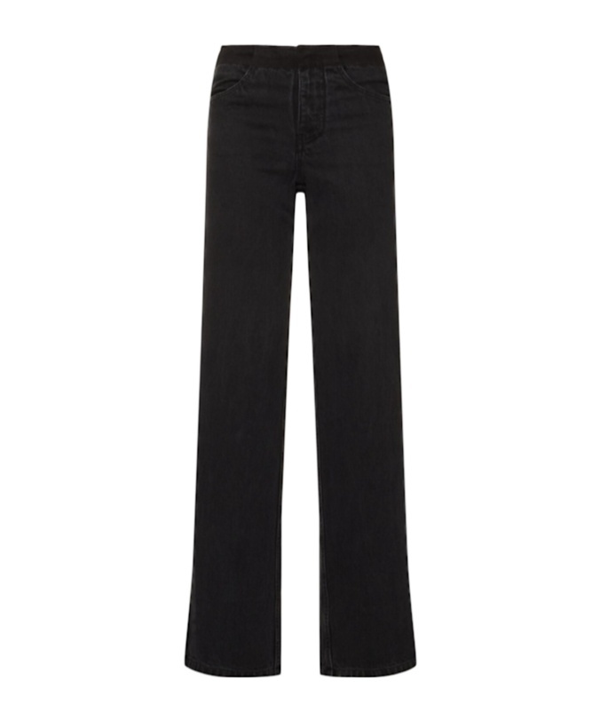 Christopher Esber High-waisted Wide-leg Jeans In Green