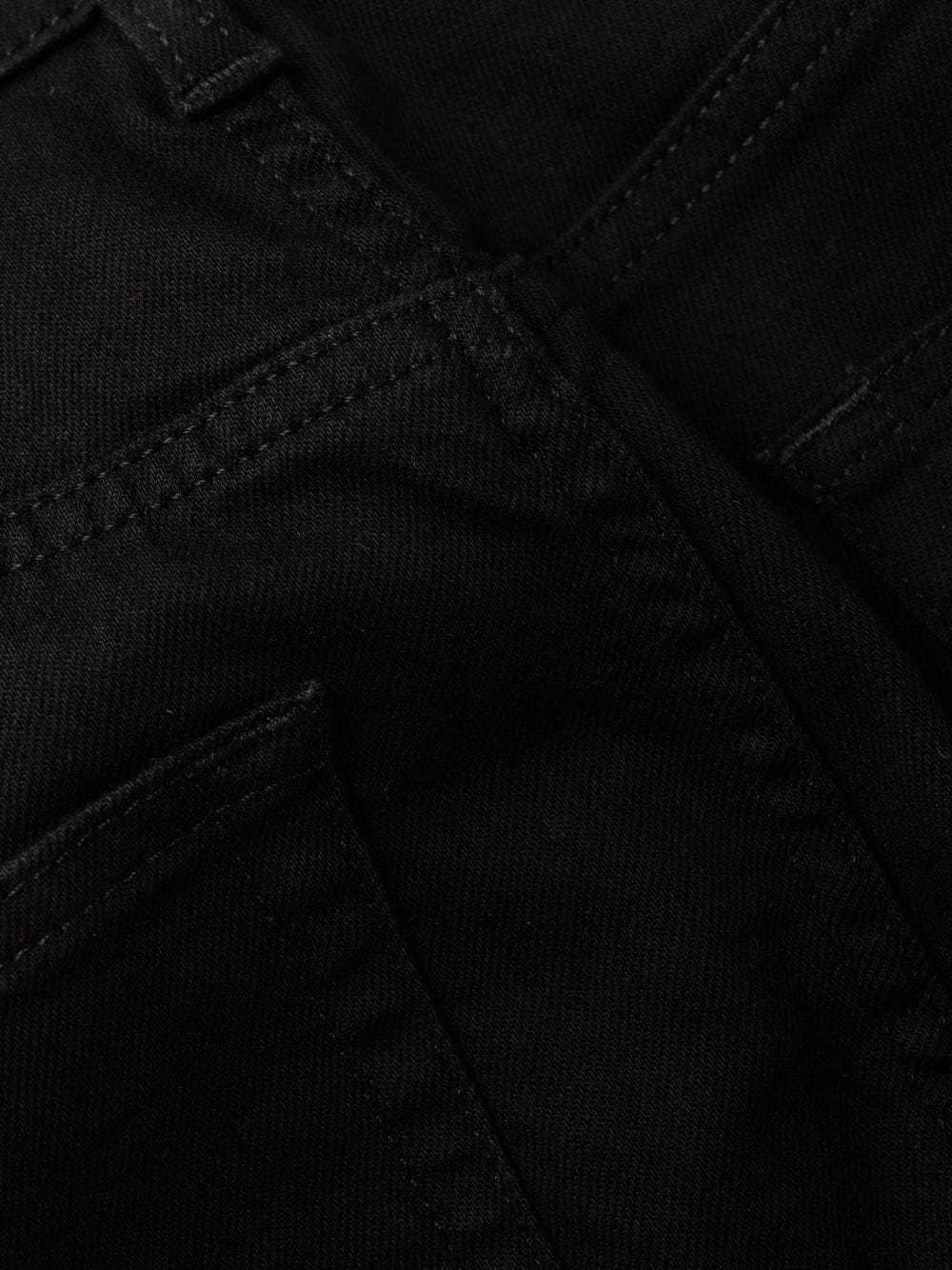 Dolce & Gabbana Slim-cut Denim Jeans In Black