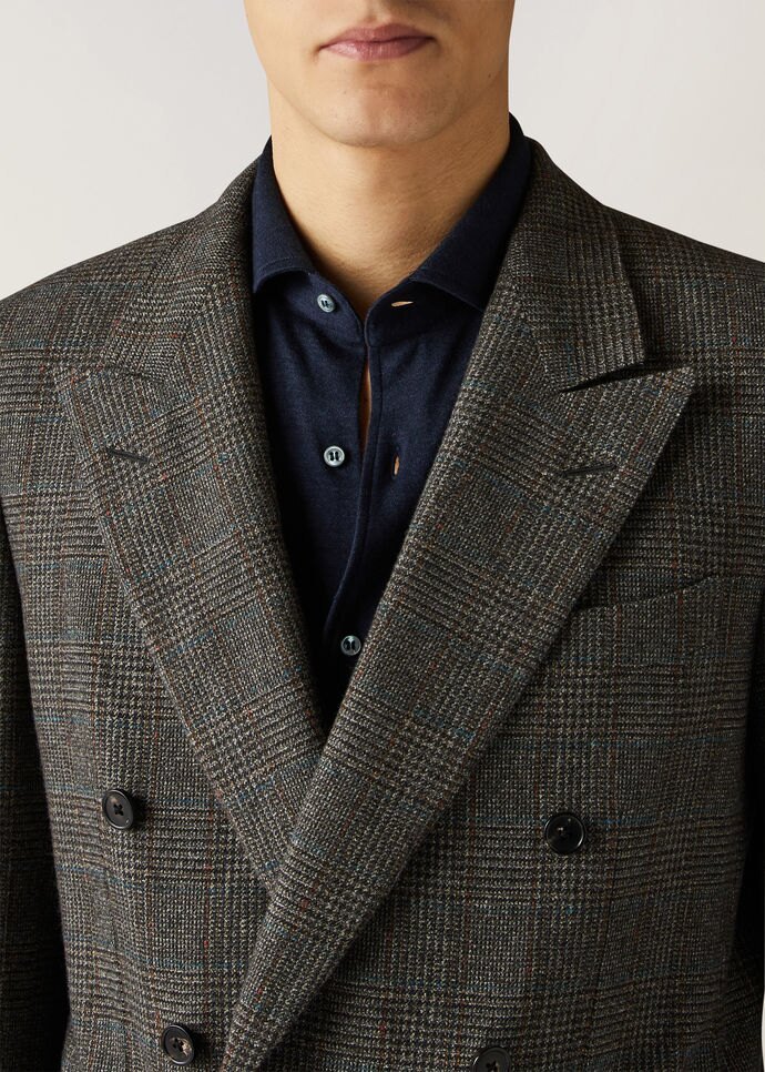 Loro Piana Logo Long-sleeved Shirt In Black