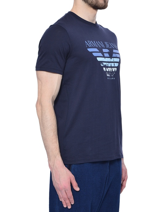 ARMANI JEANS ROUND-NECKED T-SHIRT
