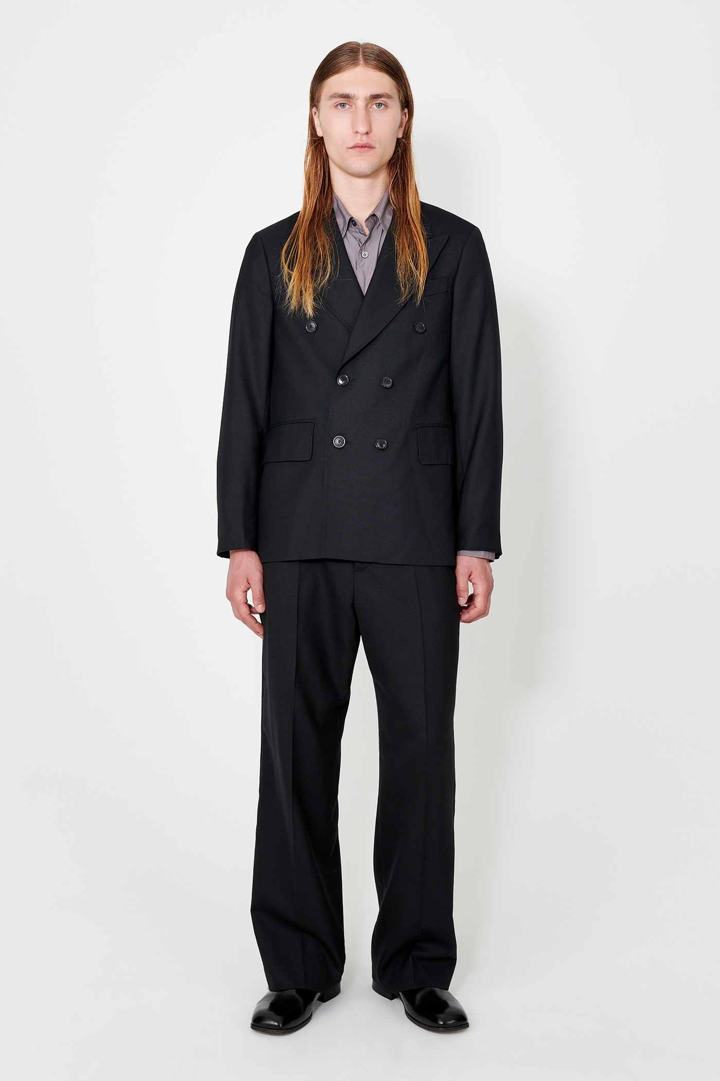 Our Legacy Unconstructed Db Blazer In Black