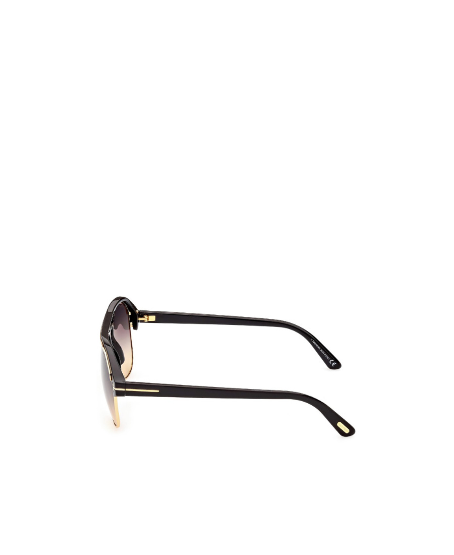 Tom Ford Eyewear Marshall Aviator Frame Sunglasses In Gold