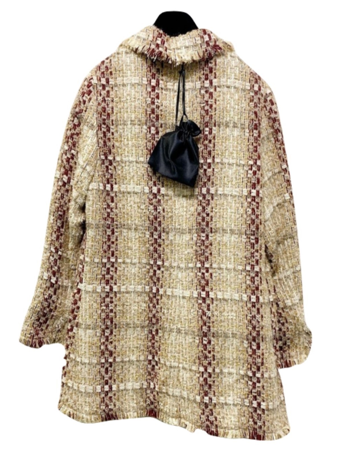 Edward Achour Paris Xiaoxiangfeng Weaves Leisure Jacket In Nude