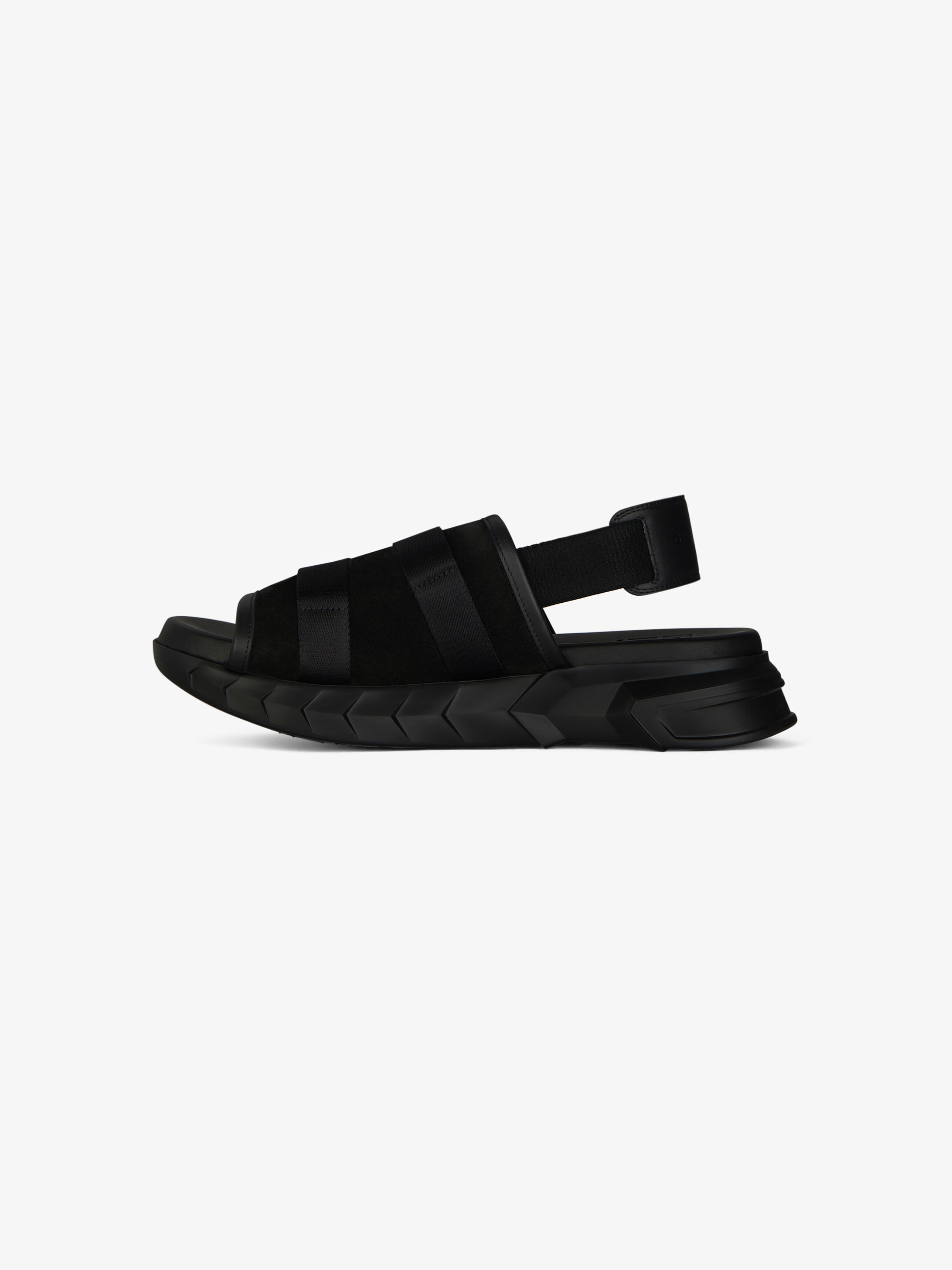 GIVENCHY MARSHMALLOW SLINGBACK LEATHER SANDALS 