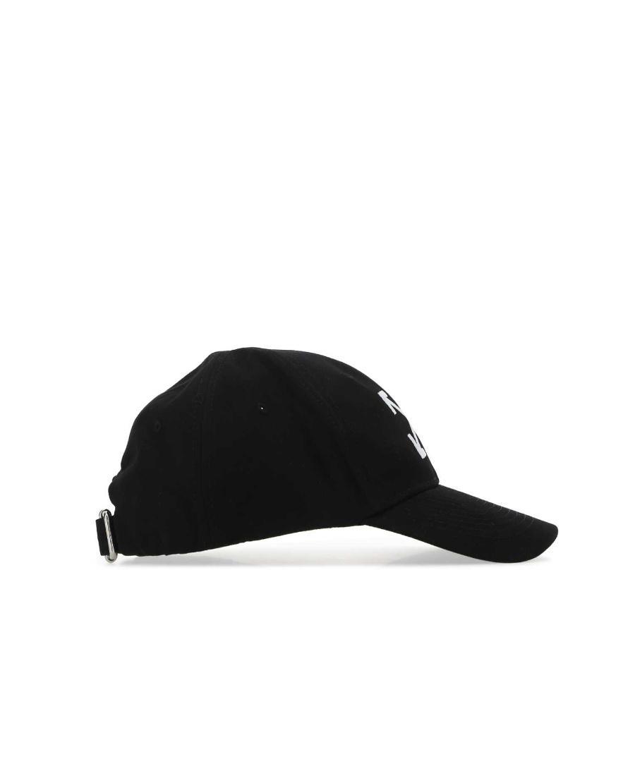 Off-white Single Arrow Baseball Cap Black White In Black