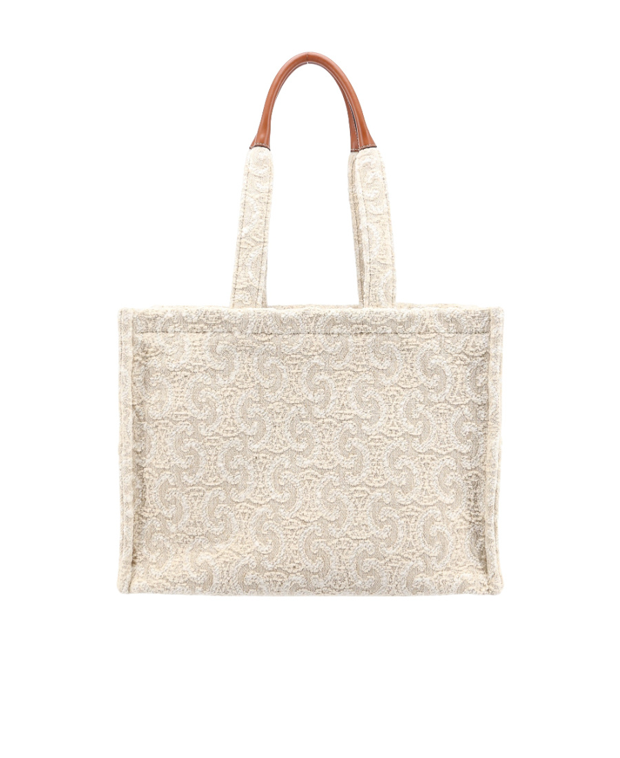 Celine One-shoulder Bag With Both Hands Handle In Nude