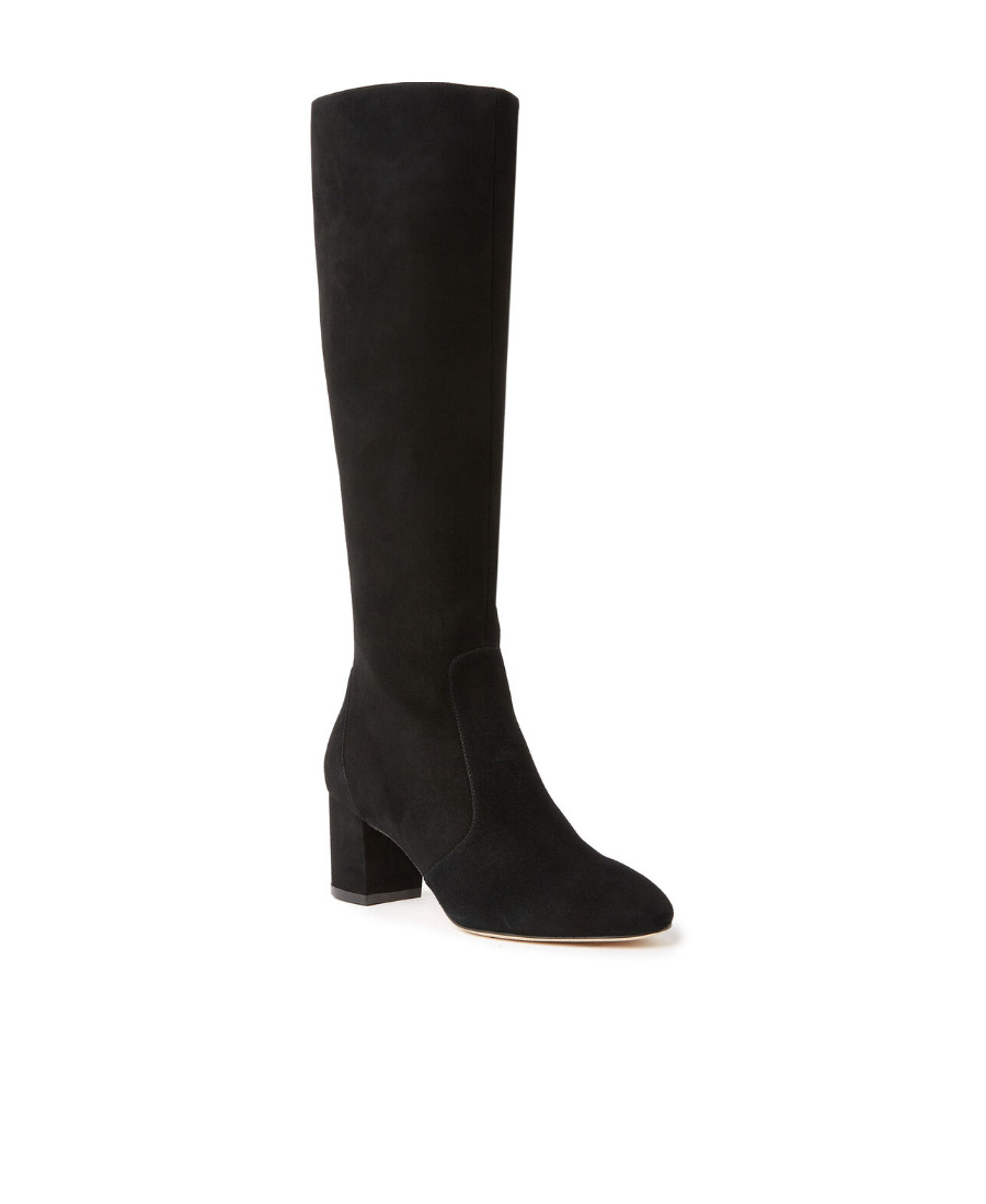 Stuart Weitzman Knee-length Leather Boots In Black
