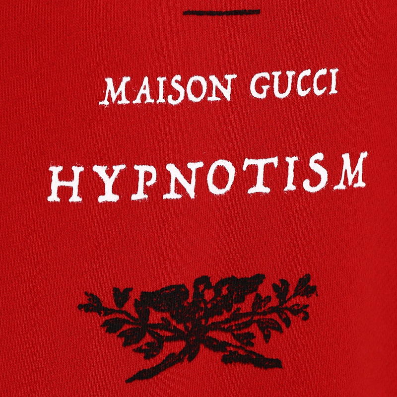 Gucci Printed Sweater In Red