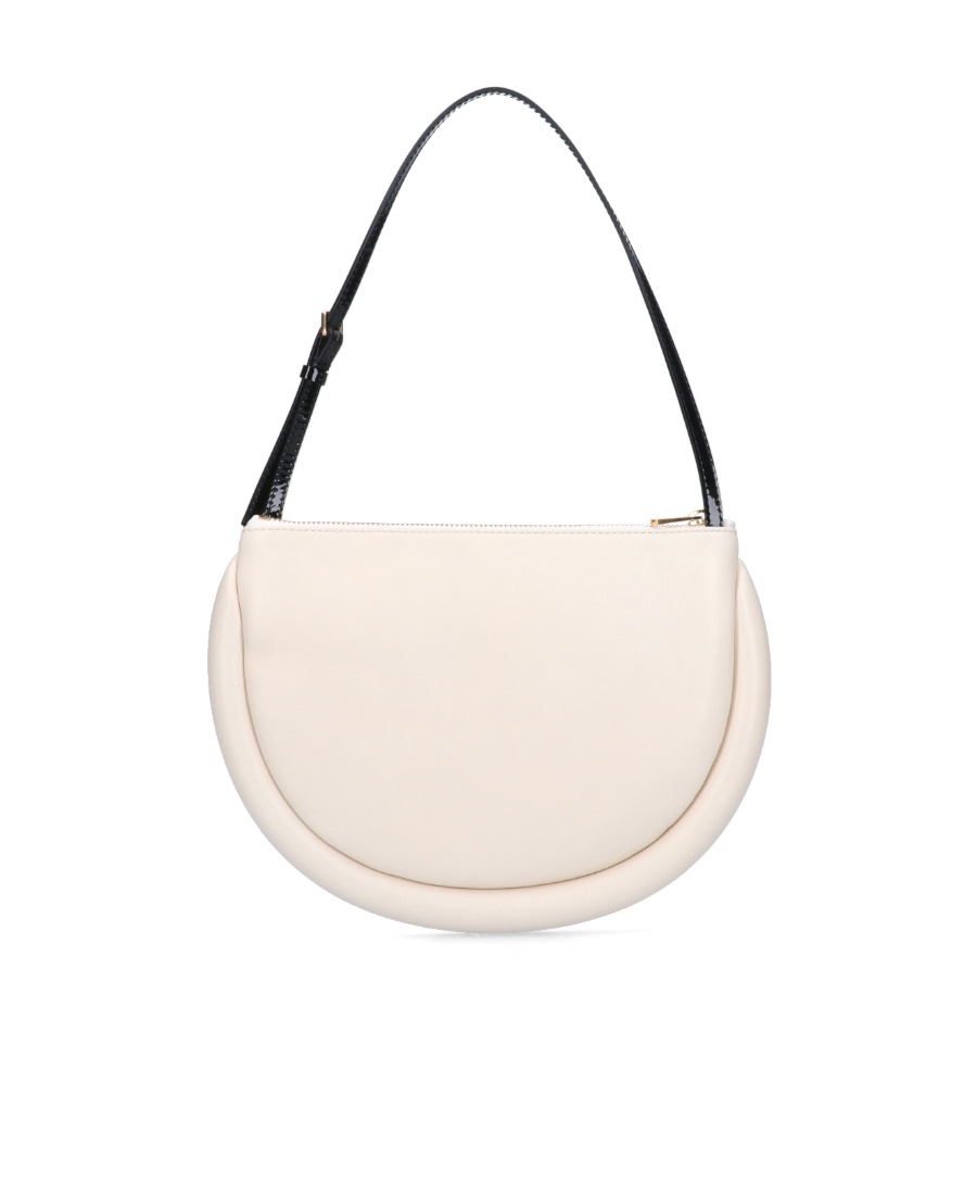 Jw Anderson The Bumper Moon Shoulder Bag In White