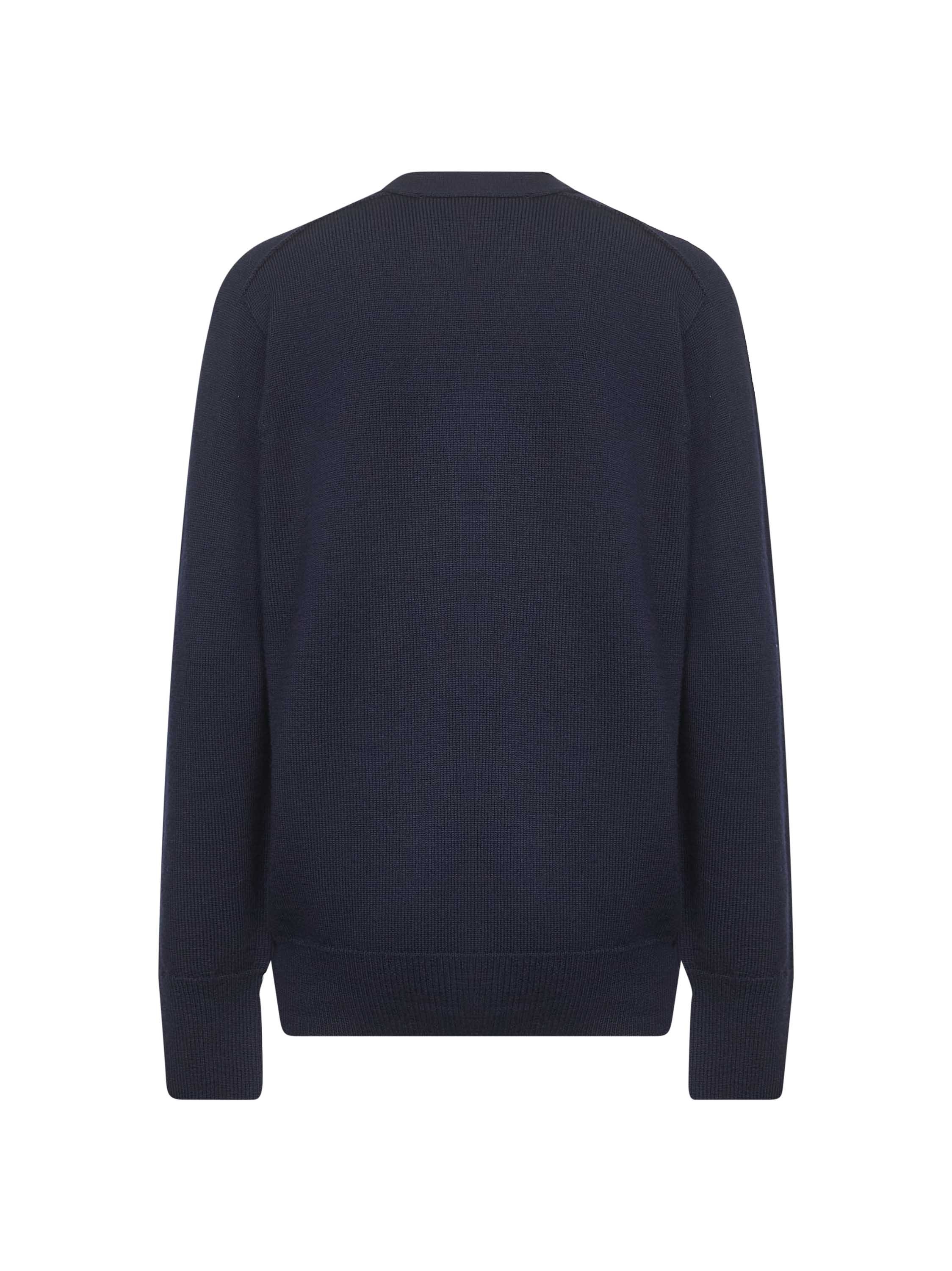 Studio Nicholson Button Sweater In Black