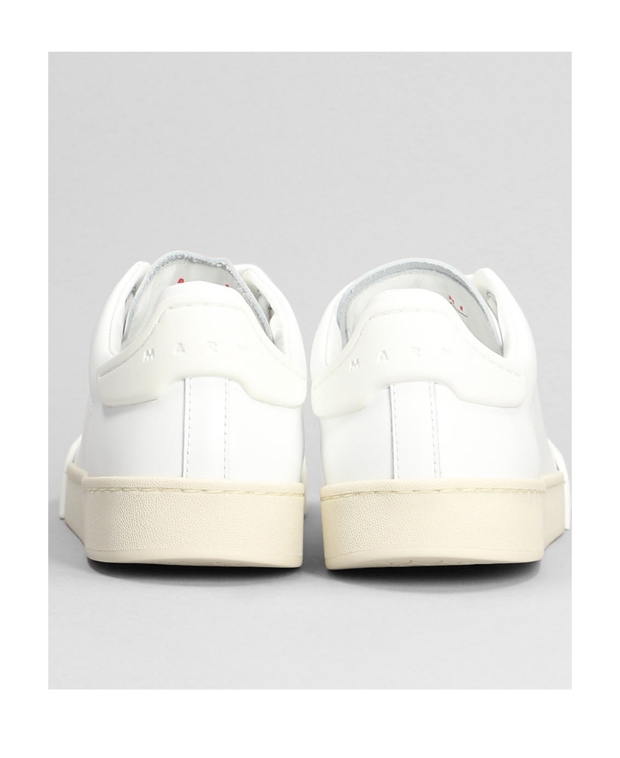 Marni White Dada Bumper Sneakers In White