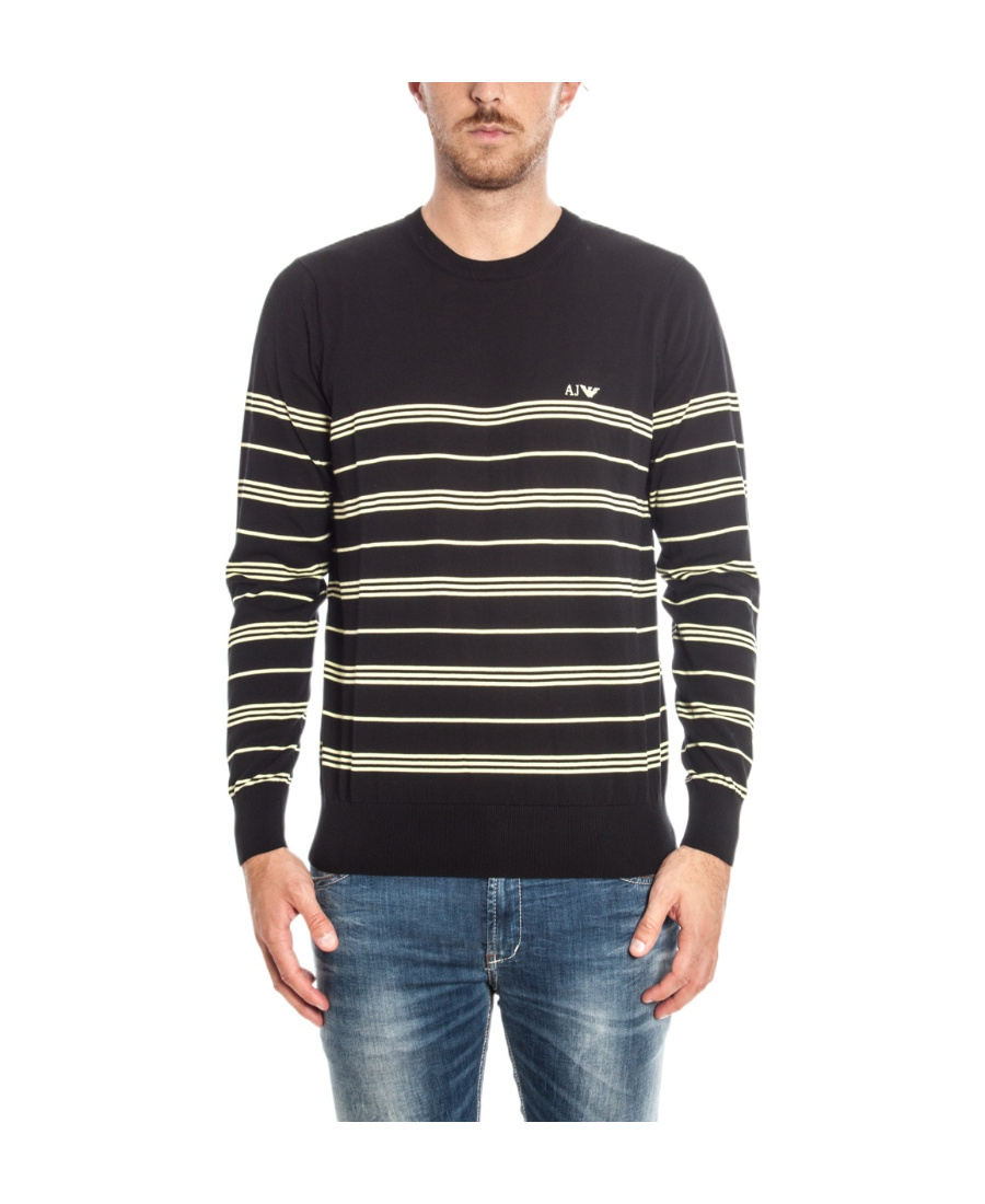 ARMANI JEANS STRIPED SWEATER