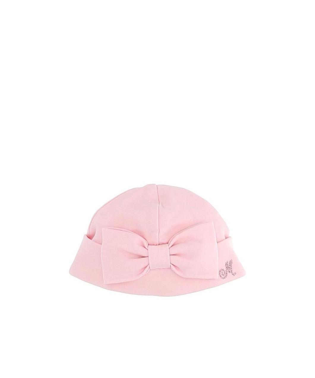 Monnalisa Bow Hat In Pink