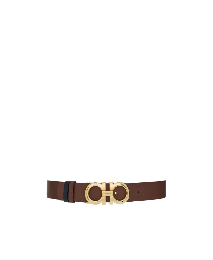 FERRAGAMO SALVATORE FERRAGAMO REVERSIBLE GANCINI BELT