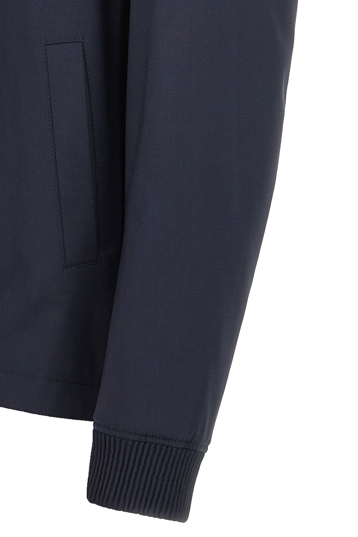 Hugo Boss Blue Hanry Bmb Jacket In Black