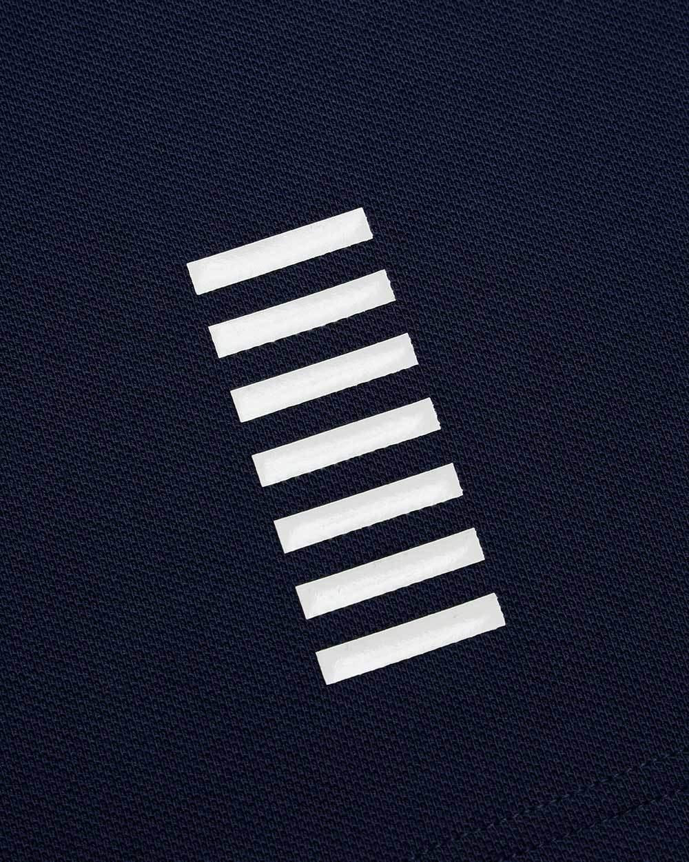 EA7 LOGO PRINTED POLO SHIRT