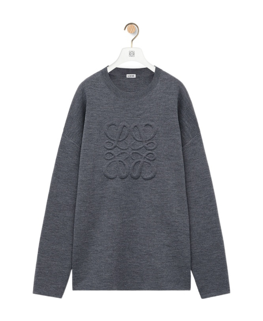 LOEWE ANAGRAM SWEATER IN WOOL
