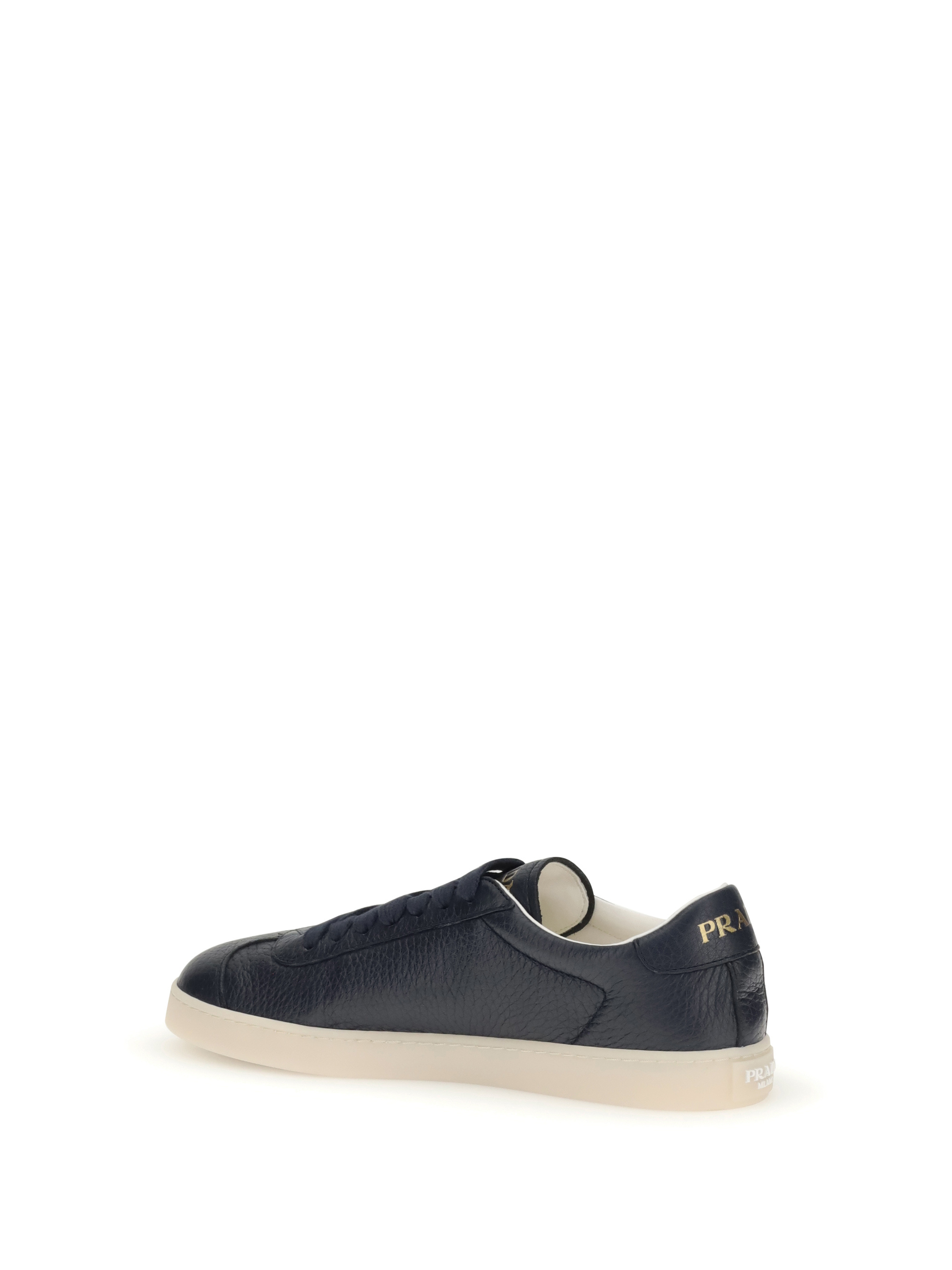 Prada Lace-up Sneakers In Blue