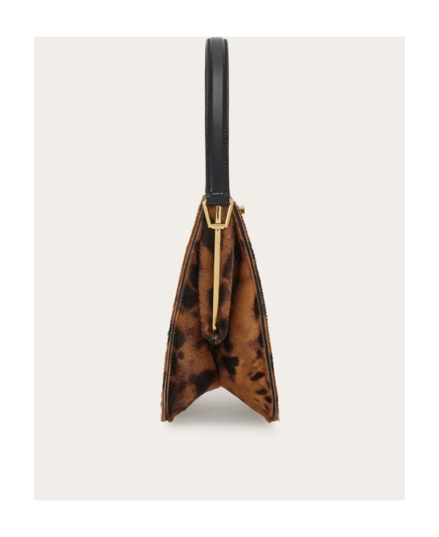 Ferragamo Semi-rigid Handbag In Brown