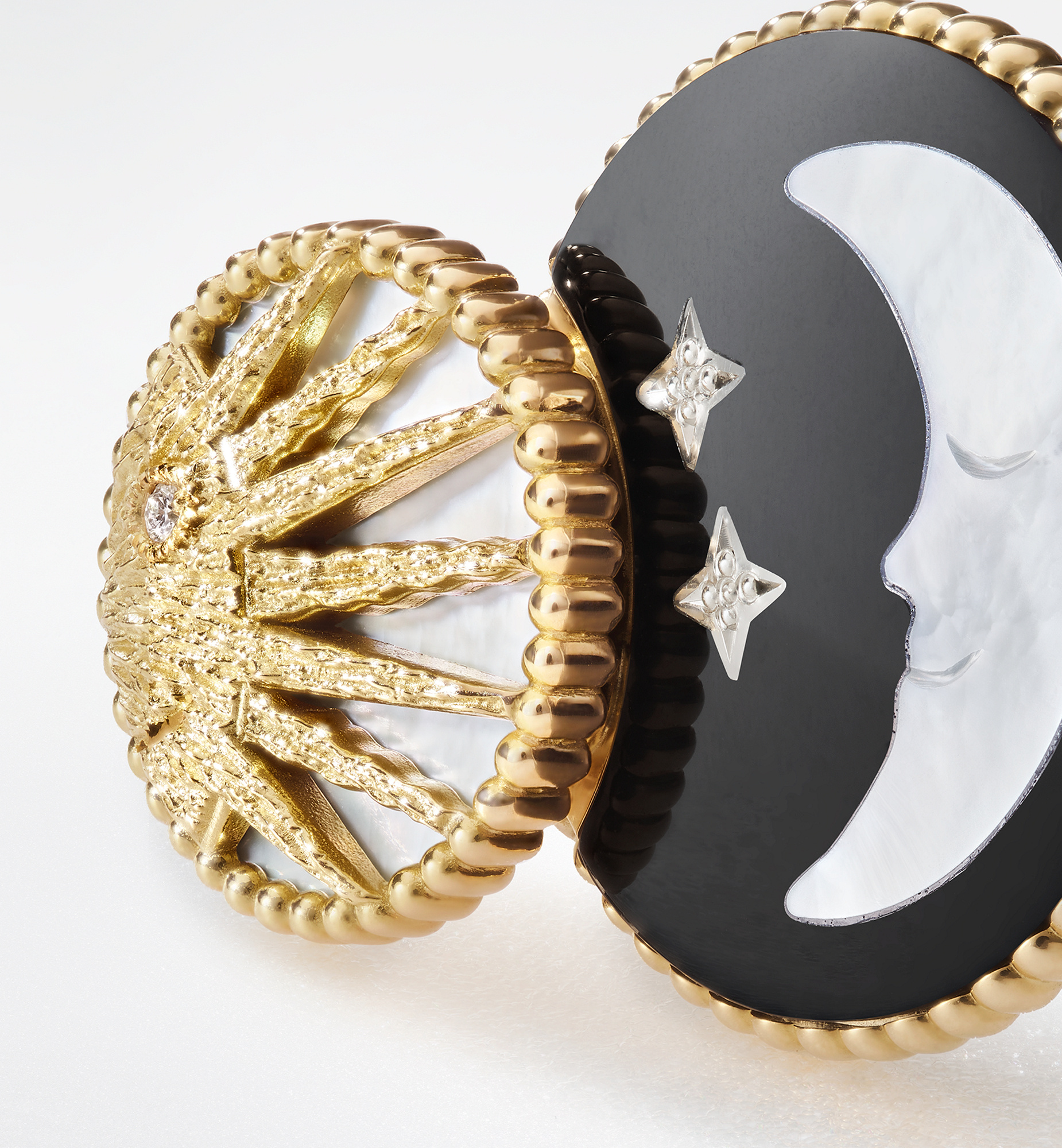 Dior Rose Céleste Ring In Multi